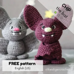 🦇 Free Step-by-Step Amigurumi Bat Crochet Tutorial